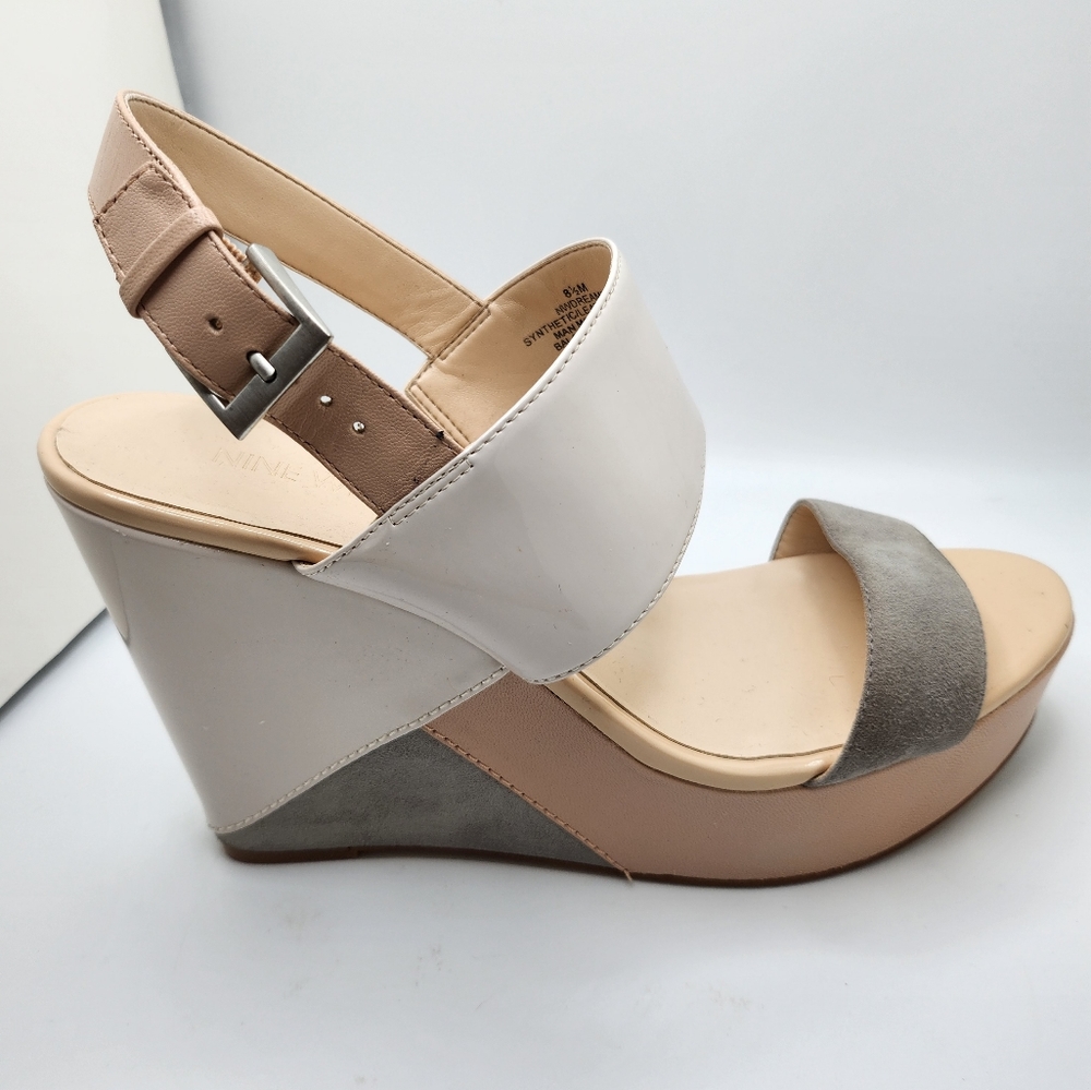 Multi colored sandals